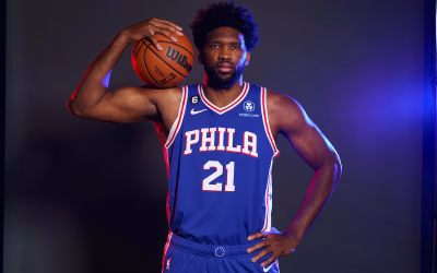 THE 76ERS’ CHAMPIONSHIP HOPES WILL DEPEND ON JOEL EMBIID